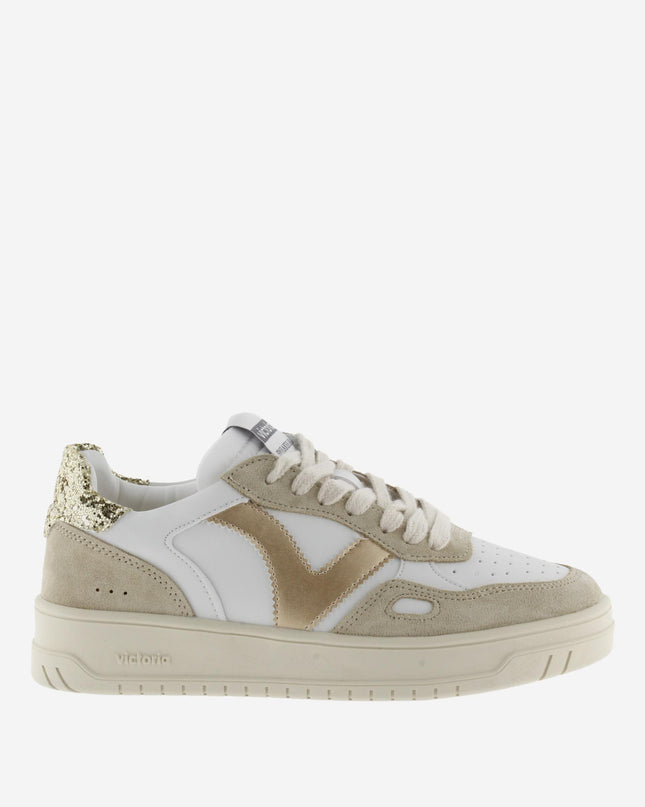 Victoria Sneakers Donna Open Low Top 1257119 SEUL PLATINO Victoria 