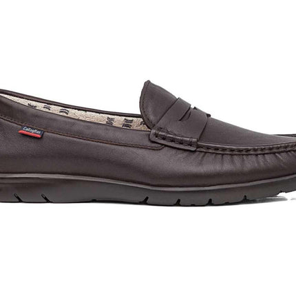 Mocassino Uomo in Pelle Marrone 18003 TENGER BROWN Callaghan 