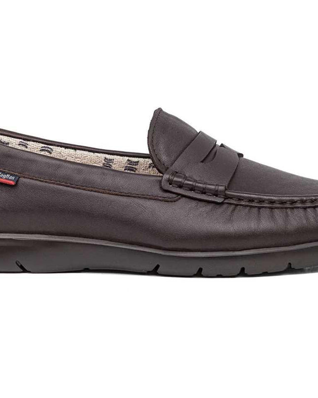 Mocassino Uomo in Pelle Marrone 18003 TENGER BROWN Callaghan 