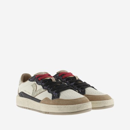 Sneakers Victoria Donna Bassa in Pelle Taupe Glitter Multi 8806113 SMASH GLITTER Victoria 