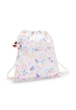 Kipling Sacca in Tessuto Fantasia Fiori SUPERTABOO ACQUA SEA Kipling 