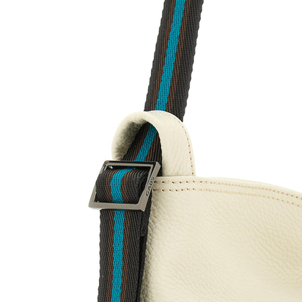 Gabs Borsa Zaino Trasformabile in Pelle Lino Panna - MARIO SPATARELLA