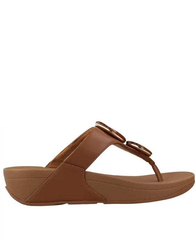 FitFlop Sandali Donna Infradito Cuoio con Pietre A4T-C15 LULU TAN FitFlop 