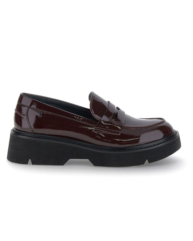 Mocassini Donna Vernice Bordeaux TESSA 3 221625 RUM DK Stonefly 