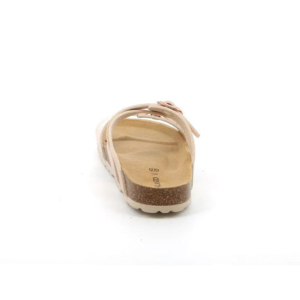 Grunland Sandali Donna Plantare Sughero Doppia Fibbia Cipria CB2642 SARA CIPRIA Grunland 
