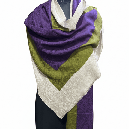 Foulard Spatarella in Cashmere Fantasia Multicolore - MARIO SPATARELLA