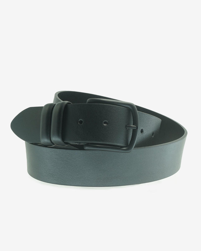 Cintura Uomo in Pelle Nera EXTRA BLACK New Belt 
