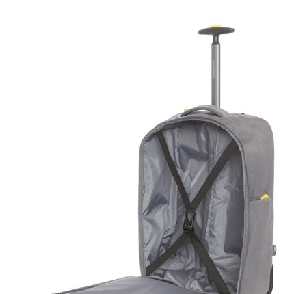 Zaino Trolley in Tessuto Grigio JNV05 SMILE&GO STEEL 465 Mandarina Duck 