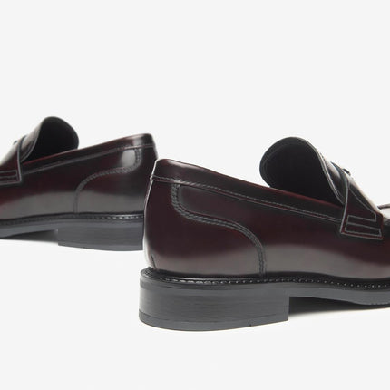 Nero Giardini Mocassini College Donna in Pelle Spazzolata Bordo - MARIO SPATARELLA