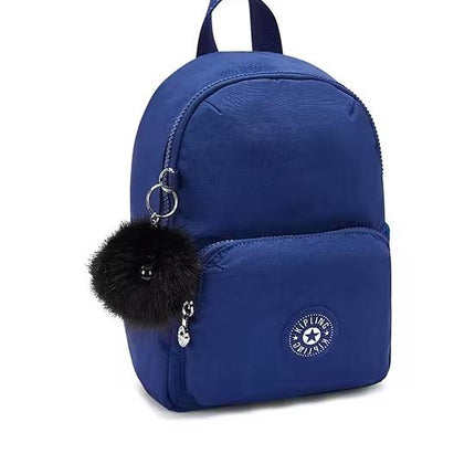 Zainetto Multitasche in Tessuto Blu con Spallacci Regolabili ZINNA BRAVE BLUE Kipling 