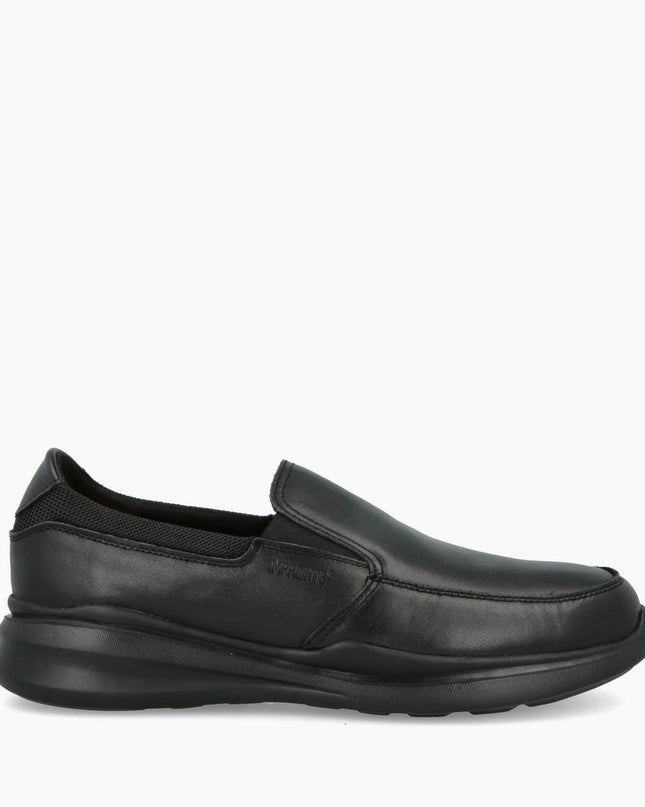 Impronte Mocassini Uomo Slip On in Pelle Nero SAN POLO SLIP ON BLACK Impronte 