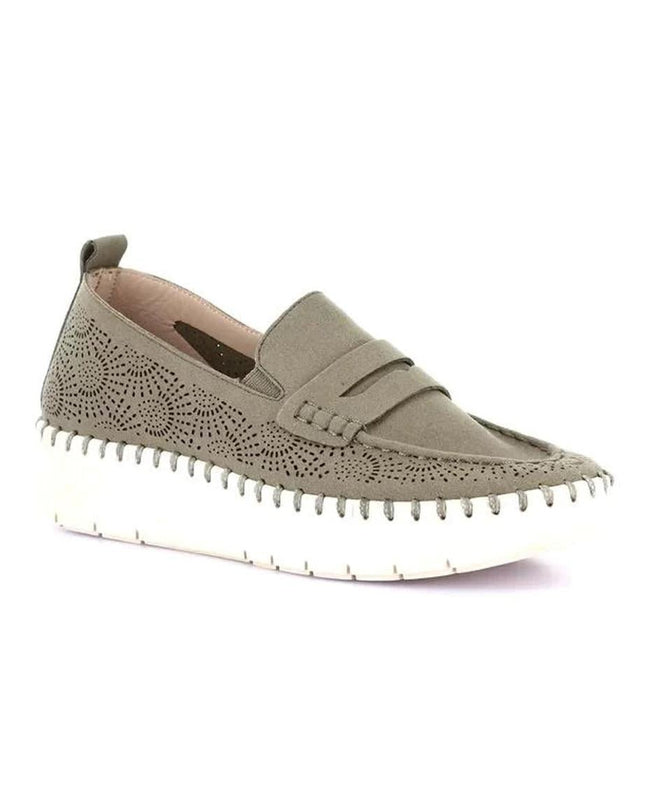 Grunland Slipon Donna Super Leggera Oliva - MARIO SPATARELLA