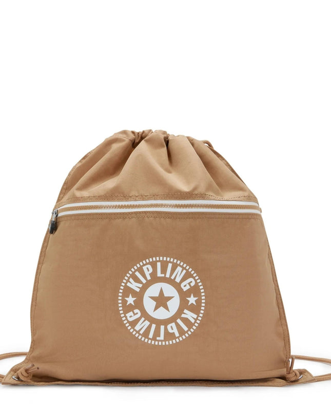 Kipling Sacca in Tessuto Tan Cuoio - MARIO SPATARELLA