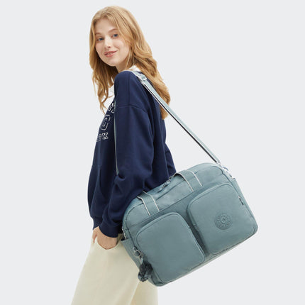 Kipling Borsone Weekender con Pc DEFEA XL RELAXED GREY Kipling 