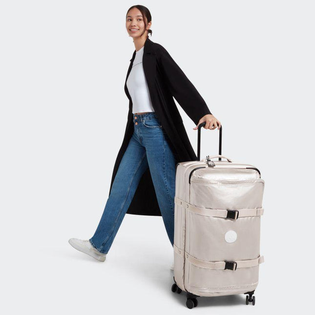 Valigia Grande 4 Ruote SPONTANEOUS L METALLIC GLOW Kipling 