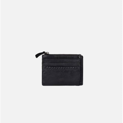Biba Portacarte in Pelle Nera con Zip WIN8L WINONA BLACK Biba 