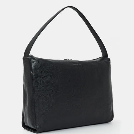 Mandarina Duck Borsa Donna Hobo con Custodia Pc 15 Pollici in Pelle Nero - MARIO SPATARELLA