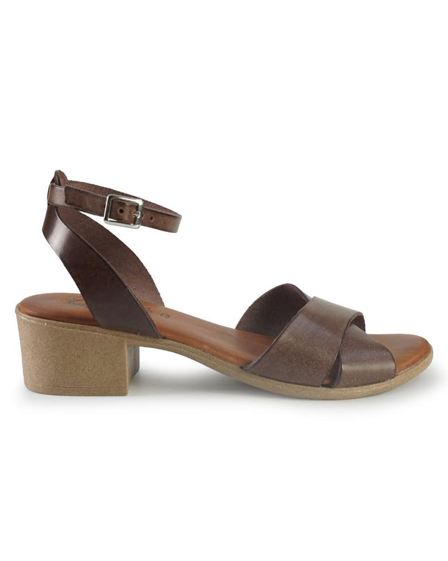 Sandali con Tacco in Pelle Moro 2830 MORO Clanto 