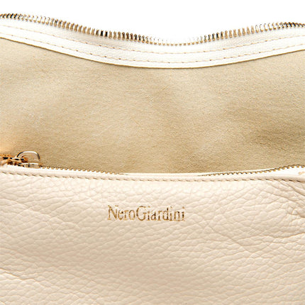 NeroGiardini Borsa Donna in Pelle Panna - MARIO SPATARELLA
