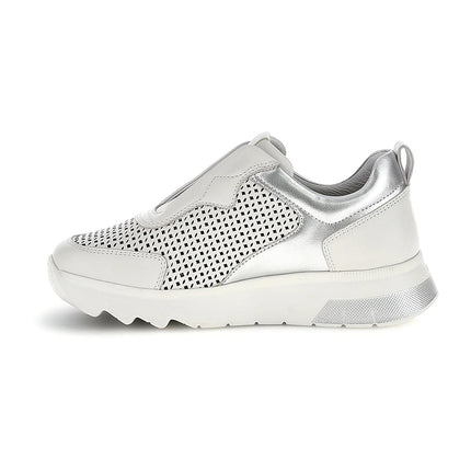 Stonefly Sneackers Slip On Donna in Pelle Bianca - MARIO SPATARELLA