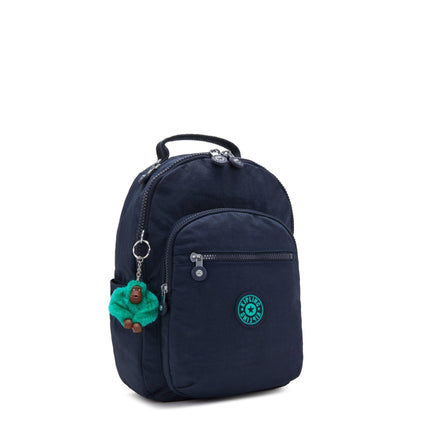 Zaino Porta Computer 11 Pollici Blu SEOUL S BLUE GREEN BLOCK Kipling 