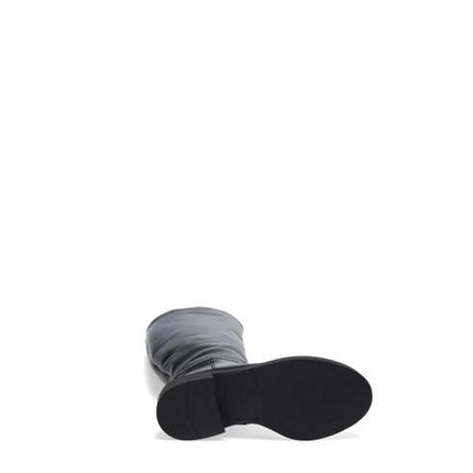 Stivali Donna in Pelle Nera 97N8 NERO Frau 