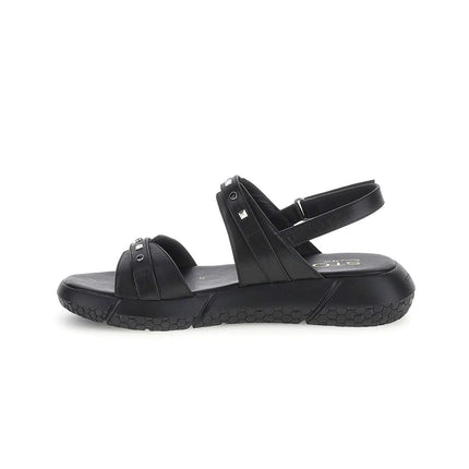 Stonefly Sandalo Donna con Doppio Velcro in Pelle Nera 223707 ZOE BLACK Stonefly 