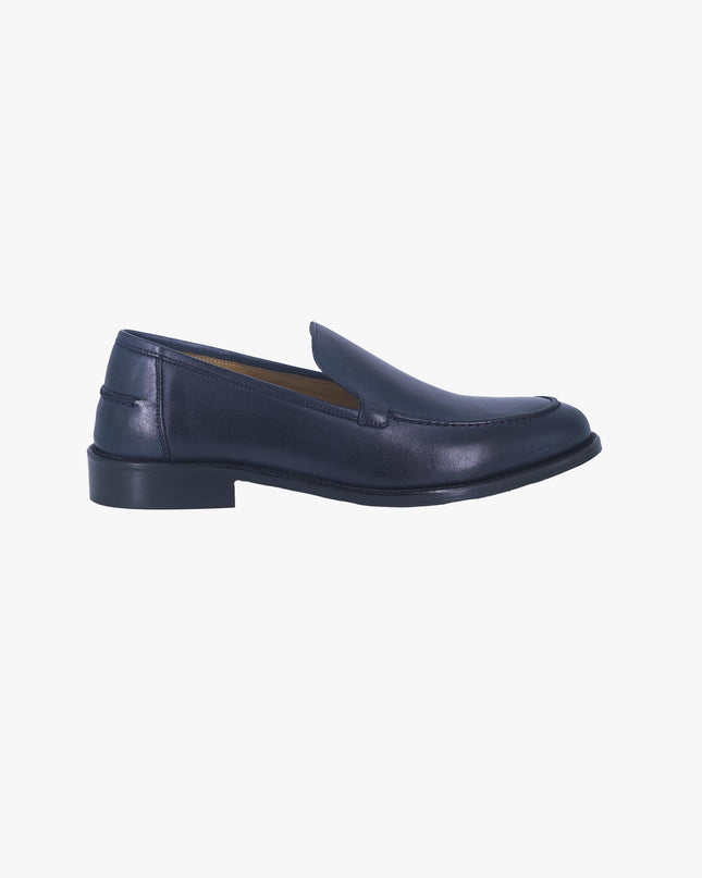 Mocassini Uomo Fondo Cuoio Cucito PIANTA 5 BLU P23 Rogal's 