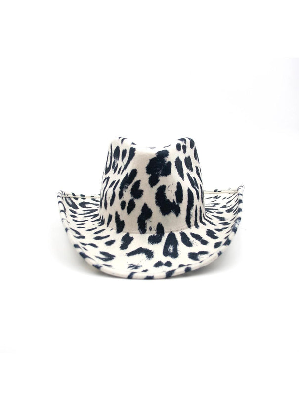 Cappello Fedora Cowboy Animalier FEDORA THE WEST NUDE DALMATIAN NINETOWEAR 
