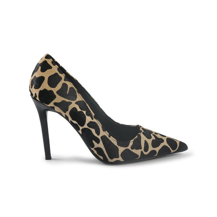 Decollete Donna a Punta Tacco a Spillo in Cavallino Animalier YA10-01M SASSO ClaudV 