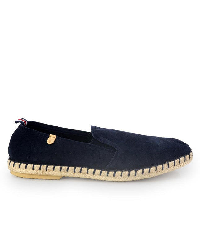 Espadrillas Verbenas Bassa da Uomo in Camoscio Blu TOM SERRAJE MARINO Verbenas 