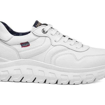 Sneakers Bassa Pelle Bianco 55340 SQUALO WHITE Callaghan 