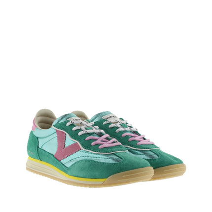 Victoria Sneakers Bassa Donna Urban City Running Metallizzato 1158111 SATURNO NYLON JADE Victoria 