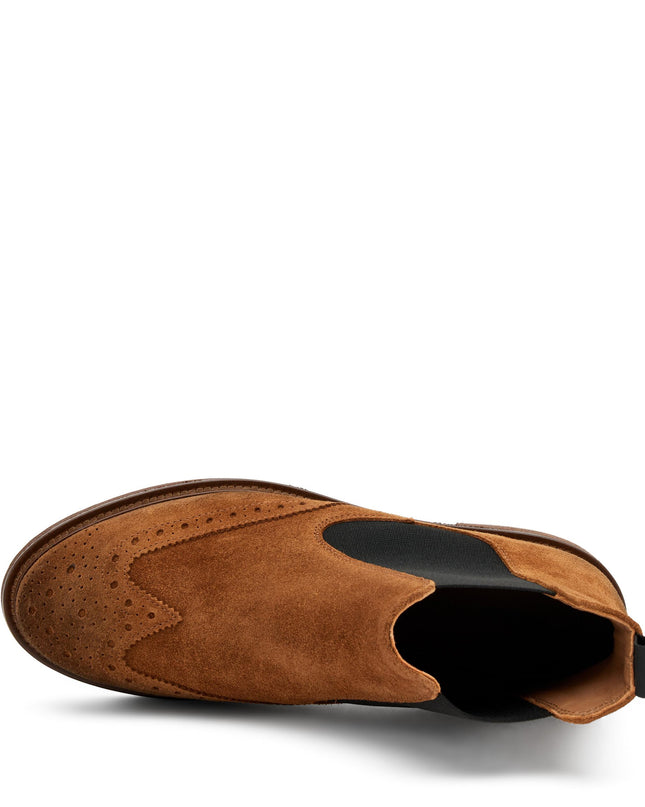 Chelsea Oxford Donna Camoscio Cuoio 96A6 CORTECCIA Frau 