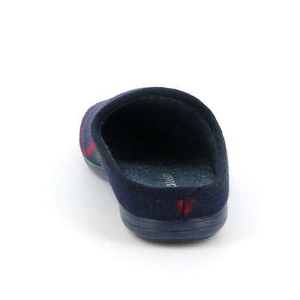 Pantofole Uomo Feltro di Lana Blu CI2422 GAFO BLU Grunland 