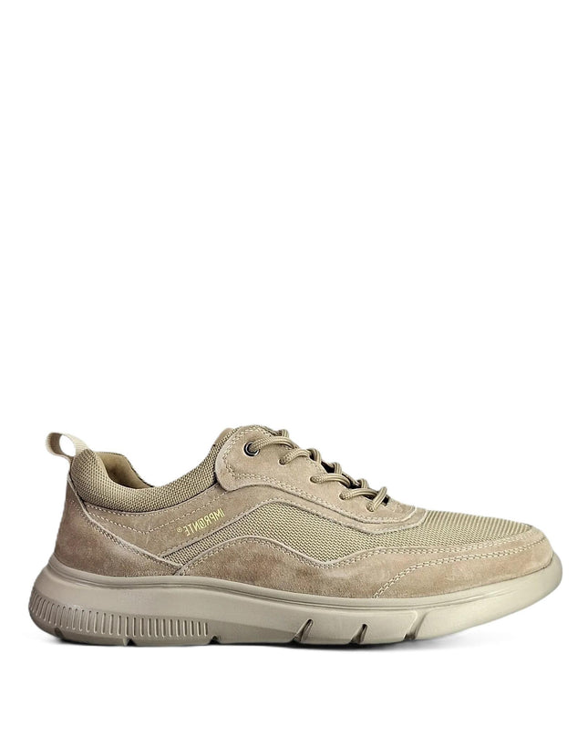 Impronte Sneakers Uomo in Camoscio e Tessuto Beige CORRIER BEIGE Impronte 