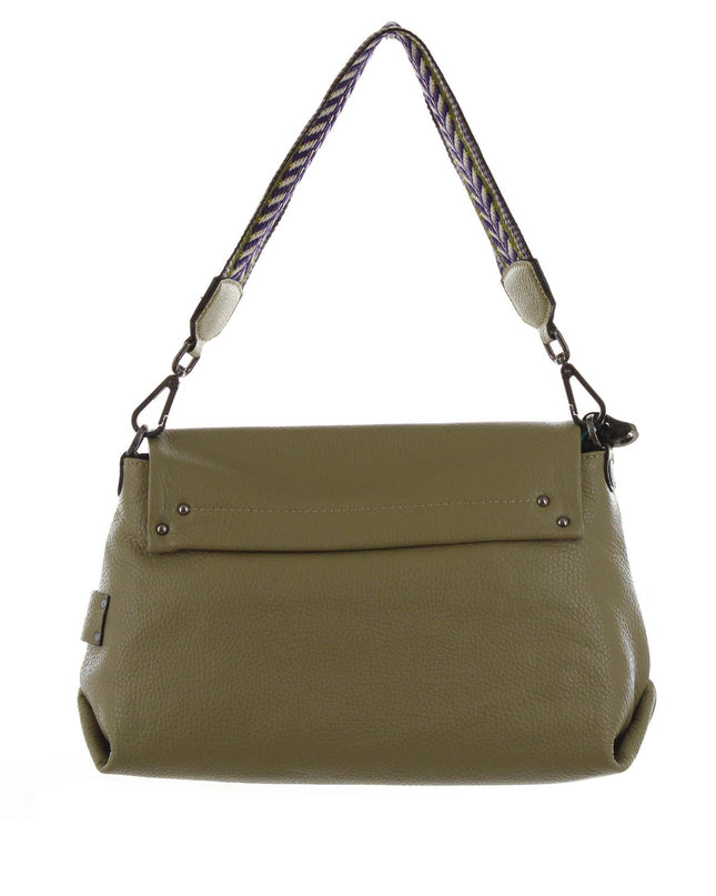 Gabs Borsa a Spalla in Pelle Verde NIHAN TG M SAVANA Gabs 
