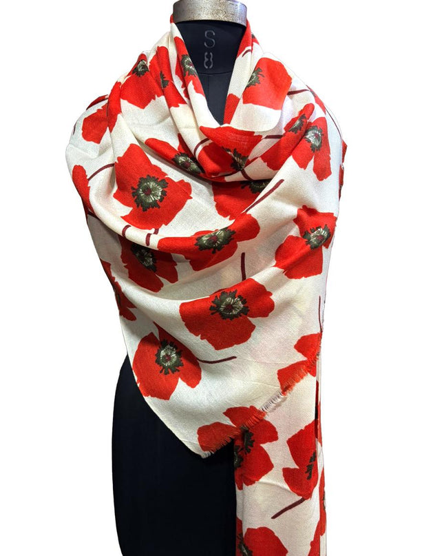 Foulard Spatarella in Cashmere Fantasia Multicolore - MARIO SPATARELLA