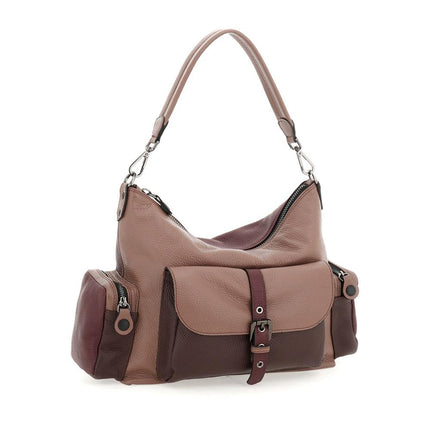 Gabs Borsa Donna Spalla e Tracolla in Pelle Multicolor DEA TG L BURGUNDY CHIANTI BALSAMICO Gabs 