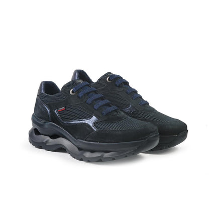 Callaghan Sneakers Donna Ammortizzata in Pelle Blu 61501 ATHLETIC BLUE Callaghan 