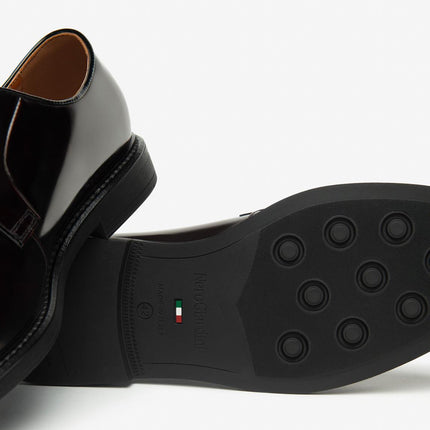 Nero Giardini Francesina Stringata Derby Uomo in Pelle Bordo I500601U BORDO 613 Nero Giardini 