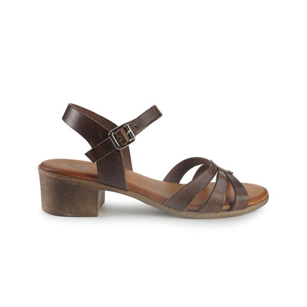 Sandali con Tacco in Pelle Moro 2726 MORO Clanto 