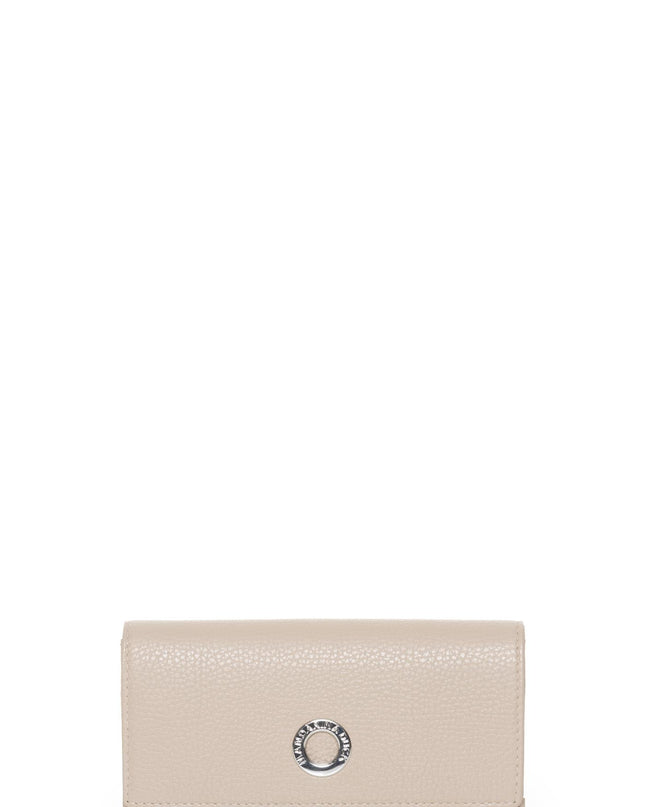 Portafogli Donna Lungo Pelle Taupe FZP63 MELLOW LEATHER WARM TAUPE A28 Mandarina Duck 