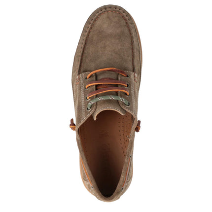 Barca Scarpa Uomo Camoscio Taupe HOPI SUEDE TAUPE 029 Jeep Footwear 