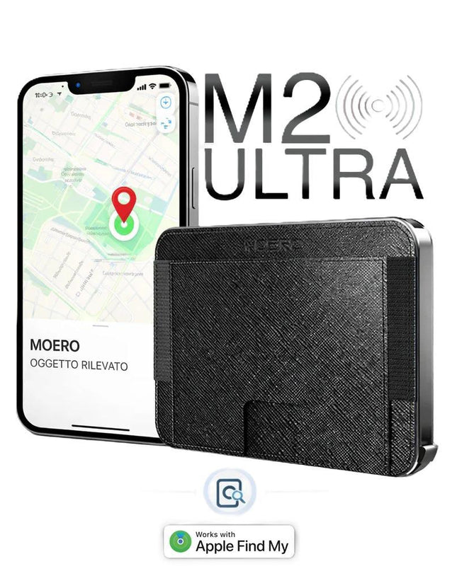 Moero M2 Ultra Saffiano Black Portafoglio Slim M2 ULTRA SAFFIANO BLACK Moero 