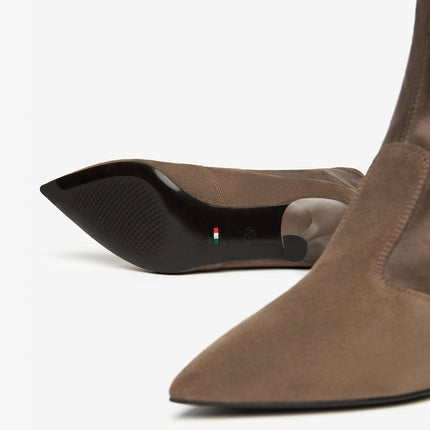 Nero Giardini Stivaletti Donna in Camoscio Spago - MARIO SPATARELLA