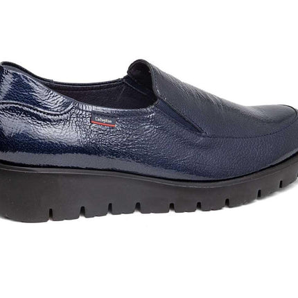 Mocassini Slipon Donna Zeppa Blu 89878 HAMAN MARINO Callaghan 