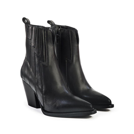 Stivaletti Elvio Zanon Tex in Pelle Nero - MARIO SPATARELLA