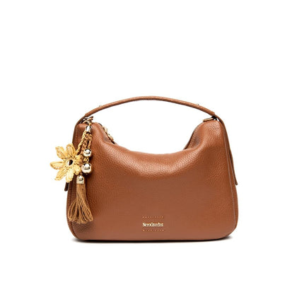 NeroGiardini Borsa Donna in Pelle Cuoio - MARIO SPATARELLA
