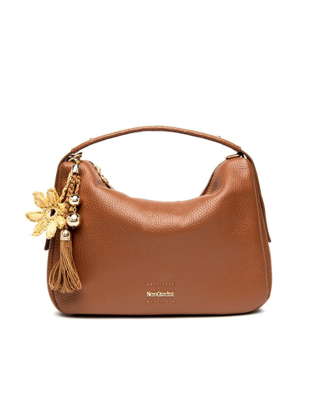 NeroGiardini Borsa Donna in Pelle Cuoio - MARIO SPATARELLA